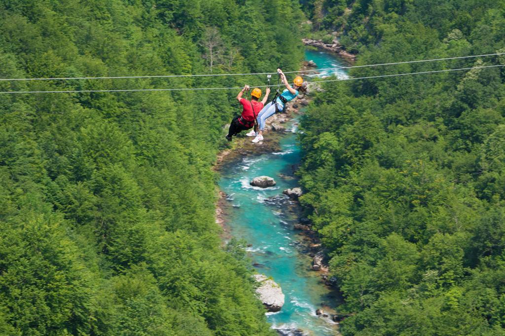 מלון Scepan-Polje Waterfall Rafting Center מראה חיצוני תמונה